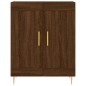 Highboard Braun Eichen-Optik 69,5x34x180 cm Holzwerkstoff Highboard Braun Eichen-Optik 69,5x34x180 cm Holzwerkstoff