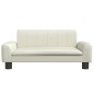 vidaXL Kindersofa Creme 70x45x30 cm Kunstleder vidaXL Kindersofa Creme 70x45x30 cm Kunstleder