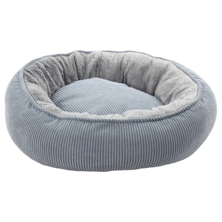 FLAMINGO Hundebett mit Reißverschluss Colette Rund 46 cm Blau
