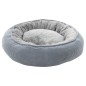 FLAMINGO Hundebett mit Reißverschluss Colette Rund 46 cm Blau FLAMINGO Hundebett mit Reißverschluss Colette Rund 46 cm Blau