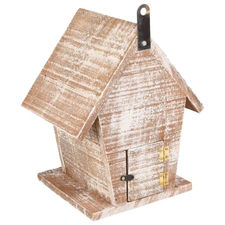 FLAMINGO Nistkasten für Vögel Gio Holz Weiß/Braun