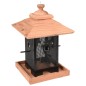 FLAMINGO Futtersilo für Vögel Zulma 22 cm Holz Schwarz und Braun FLAMINGO Futtersilo für Vögel Zulma 22 cm Holz Schwarz und Braun