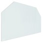 vidaXL Kaminofen Glasplatte Sechseck 100x60 cm vidaXL Kaminofen Glasplatte Sechseck 100x60 cm