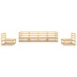 vidaXL 6-tlg. Garten-Lounge-Set Massivholz Kiefer vidaXL 6-tlg. Garten-Lounge-Set Massivholz Kiefer