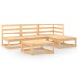 vidaXL 5-tlg. Garten-Lounge-Set Massivholz Kiefer vidaXL 5-tlg. Garten-Lounge-Set Massivholz Kiefer
