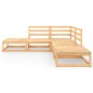 vidaXL 5-tlg. Garten-Lounge-Set Massivholz Kiefer vidaXL 5-tlg. Garten-Lounge-Set Massivholz Kiefer