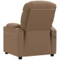 vidaXL Massagesessel Elektrisch Cappuccino-Braun Kunstleder vidaXL Massagesessel Elektrisch Cappuccino-Braun Kunstleder