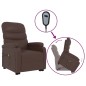 vidaXL Massagesessel mit Aufstehhilfe Braun Kunstleder vidaXL Massagesessel mit Aufstehhilfe Braun Kunstleder