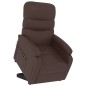 vidaXL Massagesessel mit Aufstehhilfe Braun Kunstleder vidaXL Massagesessel mit Aufstehhilfe Braun Kunstleder