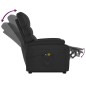 vidaXL Massagesessel mit Aufstehhilfe Schwarz Kunstleder vidaXL Massagesessel mit Aufstehhilfe Schwarz Kunstleder
