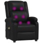 vidaXL Massagesessel Elektrisch Schwarz Kunstleder vidaXL Massagesessel Elektrisch Schwarz Kunstleder