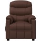 vidaXL Massagesessel Braun Kunstleder vidaXL Massagesessel Braun Kunstleder