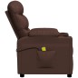vidaXL Massagesessel Braun Kunstleder vidaXL Massagesessel Braun Kunstleder