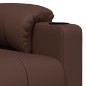 vidaXL Massagesessel Braun Kunstleder vidaXL Massagesessel Braun Kunstleder