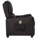 vidaXL Massagesessel Schwarz Glänzendes Kunstleder vidaXL Massagesessel Schwarz Glänzendes Kunstleder