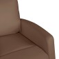 vidaXL Massagesessel mit Aufstehhilfe Braun Kunstleder vidaXL Massagesessel mit Aufstehhilfe Braun Kunstleder