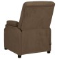 vidaXL Massagesessel Braun Wildleder-Optik vidaXL Massagesessel Braun Wildleder-Optik