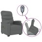 vidaXL Massagesessel mit Aufstehhilfe Anthrazit Kunstleder vidaXL Massagesessel mit Aufstehhilfe Anthrazit Kunstleder