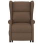 vidaXL Massagesessel mit Aufstehhilfe Braun Stoff vidaXL Massagesessel mit Aufstehhilfe Braun Stoff