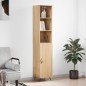 vidaXL Highboard Sonoma-Eiche 34,5x34x180 cm Holzwerkstoff vidaXL Highboard Sonoma-Eiche 34,5x34x180 cm Holzwerkstoff