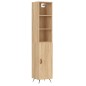 vidaXL Highboard Sonoma-Eiche 34,5x34x180 cm Holzwerkstoff vidaXL Highboard Sonoma-Eiche 34,5x34x180 cm Holzwerkstoff