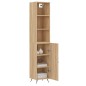 vidaXL Highboard Sonoma-Eiche 34,5x34x180 cm Holzwerkstoff vidaXL Highboard Sonoma-Eiche 34,5x34x180 cm Holzwerkstoff