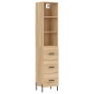 vidaXL Highboard Sonoma-Eiche 34,5x34x180 cm Holzwerkstoff vidaXL Highboard Sonoma-Eiche 34,5x34x180 cm Holzwerkstoff