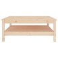 vidaXL Couchtisch 100x100x40 cm Massivholz Kiefer vidaXL Couchtisch 100x100x40 cm Massivholz Kiefer