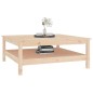 vidaXL Couchtisch 100x100x40 cm Massivholz Kiefer vidaXL Couchtisch 100x100x40 cm Massivholz Kiefer