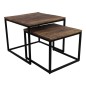 HSM Collection 2-tlg. Couchtisch-Set Quadratisch HSM Collection 2-tlg. Couchtisch-Set Quadratisch