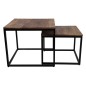 HSM Collection 2-tlg. Couchtisch-Set Quadratisch HSM Collection 2-tlg. Couchtisch-Set Quadratisch
