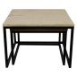 HSM Collection 2-tlg. Couchtisch-Set Quadratisch HSM Collection 2-tlg. Couchtisch-Set Quadratisch