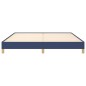vidaXL Bettgestell ohne Matratze Blau 180x200 cm Stoff vidaXL Bettgestell ohne Matratze Blau 180x200 cm Stoff