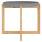 vidaXL Couchtisch Grau 53x53x43,5 cm Holzwerkstoff & Massivholz Kiefer vidaXL Couchtisch Grau 53x53x43,5 cm Holzwerkstoff & Massivholz Kiefer