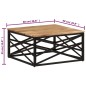 vidaXL Couchtisch 68x68x35 cm Massivholz Akazie vidaXL Couchtisch 68x68x35 cm Massivholz Akazie