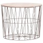 vidaXL Couchtisch 4 Stk. Kupferfarben vidaXL Couchtisch 4 Stk. Kupferfarben