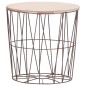 vidaXL Couchtisch 4 Stk. Kupferfarben vidaXL Couchtisch 4 Stk. Kupferfarben
