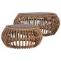 vidaXL Couchtische 2 Stk. Natur Rattan vidaXL Couchtische 2 Stk. Natur Rattan