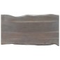 vidaXL Couchtisch Lebendige Kanten Grau 115x60x40cm Massivholz Akazie vidaXL Couchtisch Lebendige Kanten Grau 115x60x40cm Massivholz Akazie
