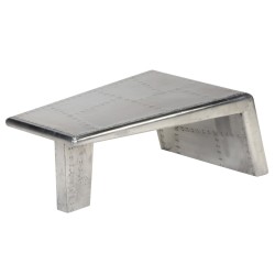 vidaXL Aviator Couchtisch Aluminium Vintage Flugzeug Stil 