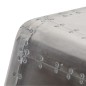 vidaXL Aviator Couchtisch Aluminium Vintage Flugzeug Stil vidaXL Aviator Couchtisch Aluminium Vintage Flugzeug Stil