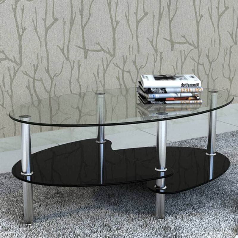 vidaXL Couchtisch im exklusivem Design Schwarz vidaXL Couchtisch im exklusivem Design Schwarz