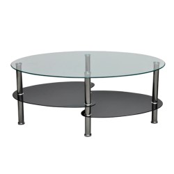vidaXL Couchtisch im exklusivem Design Schwarz 
