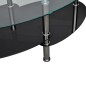 vidaXL Couchtisch im exklusivem Design Schwarz vidaXL Couchtisch im exklusivem Design Schwarz