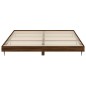 vidaXL Bettgestell Braun Eichen-Optik 180x200 cm Holzwerkstoff vidaXL Bettgestell Braun Eichen-Optik 180x200 cm Holzwerkstoff