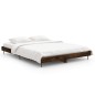 vidaXL Bettgestell Räuchereiche 140x190 cm Holzwerkstoff vidaXL Bettgestell Räuchereiche 140x190 cm Holzwerkstoff