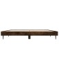 vidaXL Bettgestell Räuchereiche 140x190 cm Holzwerkstoff vidaXL Bettgestell Räuchereiche 140x190 cm Holzwerkstoff