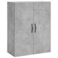 vidaXL Highboard Betongrau 69,5x34x180 cm Holzwerkstoff vidaXL Highboard Betongrau 69,5x34x180 cm Holzwerkstoff