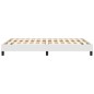 Bettgestell Weiß 120x200 cm Kunstleder Bettgestell Weiß 120x200 cm Kunstleder