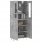 vidaXL Highboard Betongrau 69,5x34x180 cm Holzwerkstoff vidaXL Highboard Betongrau 69,5x34x180 cm Holzwerkstoff